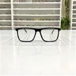 فریم عینک طبی کائوچویی رنگ مشکی طرح مربعی بسیار سبک در عینک کاسپین بوشهر