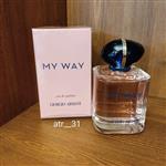 باکس_ادکلن جورجیو آرمانی مای وی_ادکلن مای وی_اماراتی کیفیت خوب _90میل_My Way Eau de Parfum for Women\n\n