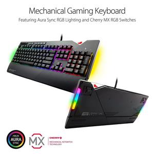 کیبورد گیمینگ ایسوس مدل ROG Strix Flare ASUS ROG Strix Flare RGB Mechanical Gaming Keyboard