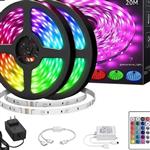 ریسه استریپ لایت ریموتی RGB اتاق گیمینگ