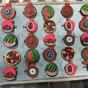 انشگتر  یلدایی بسیار زیبا از جنس چوب طرح یلدا