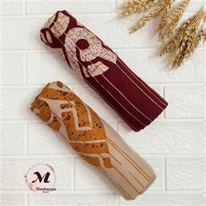 شال موهر  گرم و لطیف زمستانه دوردوخت با 