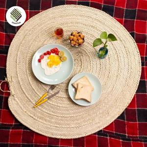 سفره حصیری قطر یک متر
