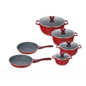 سرویس پخت و پز 10 پارچه عروس سری پارمیس مدل 9003 کد 160