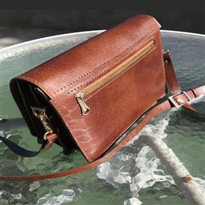 کیف دوشی چرم طبیعی اسپرت