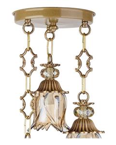 چراغ آویز چشمه نور 3 شعله کد C2750/3H Cheshmeh Noor C2750/3H Three Flames Hanging Lamp