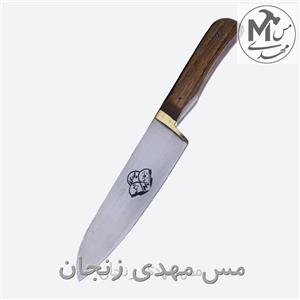 ست چاقو حیدری زنجان ست  دو عددی چاقو حیدری  استیل ضدزنگ 22 و 24 سانت