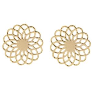 گوشواره طلا 18 عیار رزا مدل EG122 Rosa EG122 Gold Earring