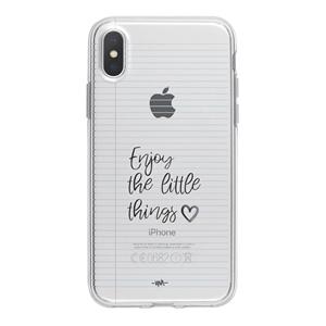 کاور ژله ای وینا مدل Enjoy The Little Things مناسب برای گوشی موبایل آیفون X / 10 Enjoy The Little Things Case Cover For iPhone X / 10