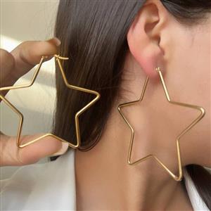 گوشواره استیل طرح ستاره