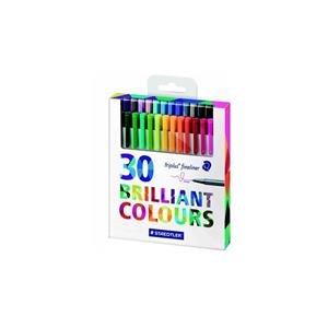 روان نویس استدلر مدل Triplus Brilliant Colours 30 Color Staedtler Rollerball Pen 