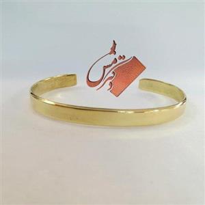 دستبند برنجی ساده