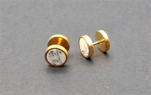 گوشواره طرح سنگ