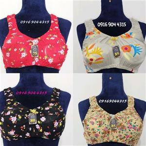 سوتین هندی.طرح ورنگ جدید با پارچه جدید  تمام نخی در رنگهای مختلف .از سایز 60تا100سفارشی دوخت میشه