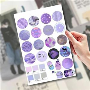 برچسب استیکر ژورنال و اسکرپ بوک بی تی اس bts sticker