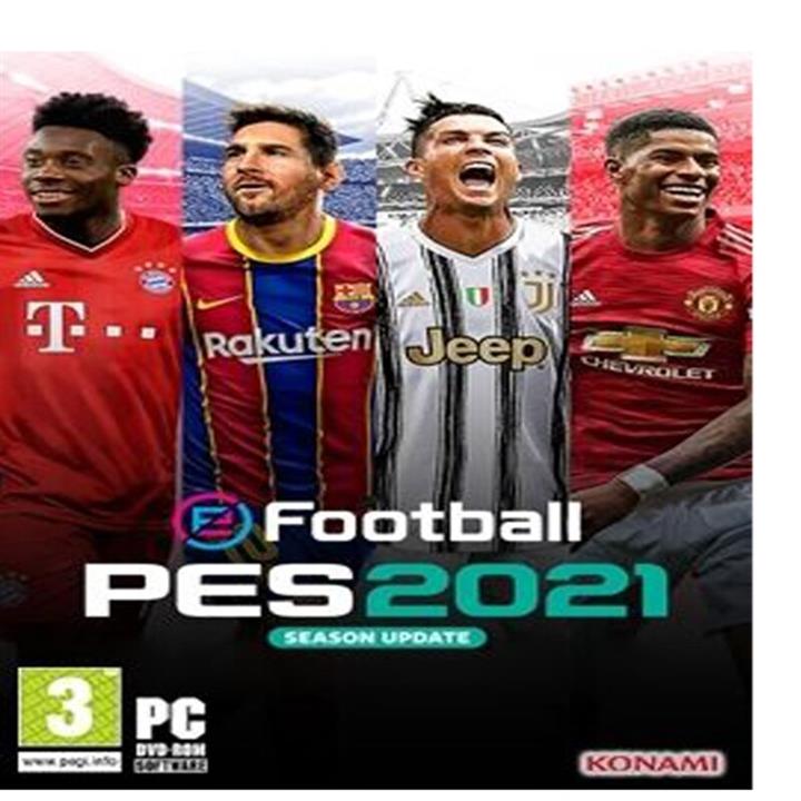 قیمت و خرید بازی فوق العاده فوتبال pes 2021 به همراه دیتا پک ها و پچ اسموک