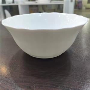 کاسه آبگوشت خوری اوپال بدون طرح مقصود قالب نیلوفری ـ 6 عددی