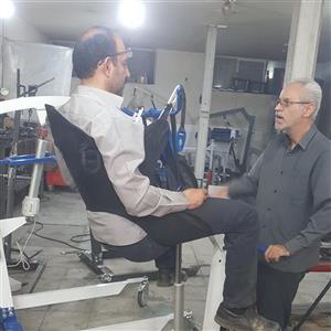 بالابر بیمار برقی با کاملترین قابلیت  های مصرف برای سالمندان  و معلولین