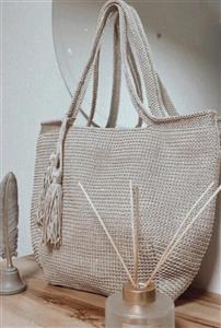 کیف مکرومه دستباف