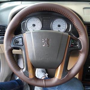 دور فرمان دوختنی قهوه ای سوخته