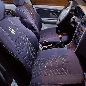 روکش  صندلی سمند پارچه جودون سنگین  رنگ قهوه ه ای