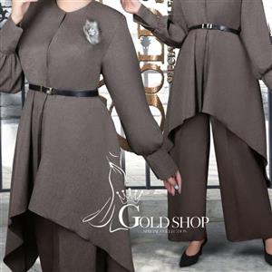 مانتو شلوار جنس کرپ با تضمین بهترین کیفیت دوخت وپارچه