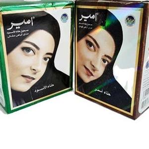 حنا هندی مشکی وقهوه ای