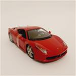 ماکت ماشین فراری Ferrari 458 Italiaبرند Burago مقیاس 1:24