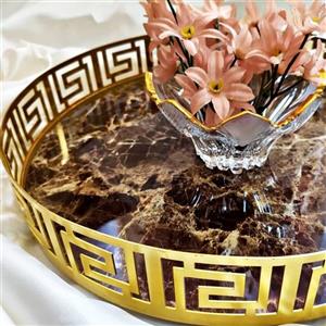 سینی فلزی کف سنگ
