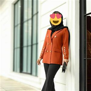 مانتو کت مجلسی کرپ مازراتی شیک عیدانه