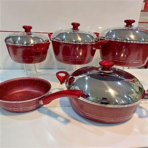 سرویس قابلمه 9 پارچه  درب استیل آذین