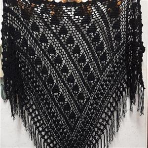 اشارپ ( روروشی ) گوشواره ای به رنگ مشکی