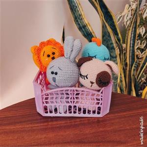 عروسک بافتنی حیوانات