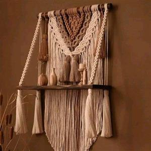 شلف مکرومه جذاب غرفه آذین بافت