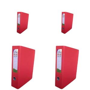 زونکن اطلس مدل A4فانتزی قرمز ( بسته 4 عددی)