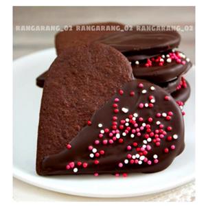 کوکی قلبی شکلاتی