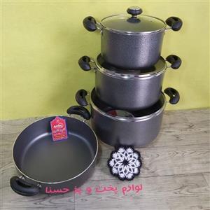 سرویس قابلمه تفلون 8پارچه آذین