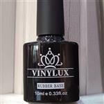 رابر بیس ناخن 10 میل وینی لوکس vinylux کلییر