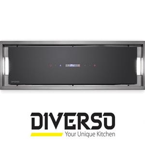 هود مخفی ایتالیایی DIVERSO مدل H 124 - لمسی کنترلی - تخفیف ویژه