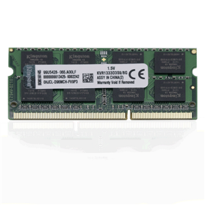 رم لپ تاپ Kingston 8GB PC3-10600-1333