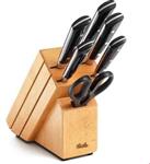 ست چاقو آشپزخانه 7 پارچه فیسلر آلمان Fissler Equipped knife block Texas made of wood 7 pieces