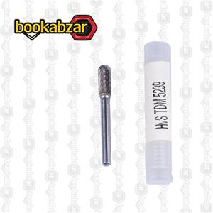 فرز فرم الماسه استوانه تک شیار سرگرد قطر 8 برند Hvs TDM