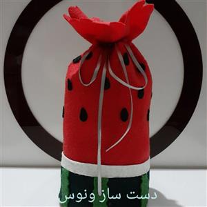 کیسه هدیه یلدا طرح هندوانه 🍉،گیفت شب یلدا