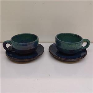 فنجان لته خوری سرامیک طرح سنگ
