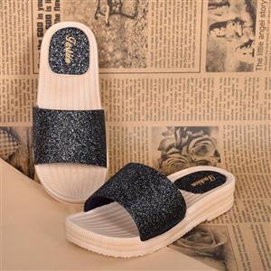 دمپایی دخترانه پاپا  کد 3044 مشکی