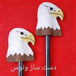 سرمدادی عقاب  🦅نمدی پک 5تایی ، گیفت حرف / ع/ مثل عقاب