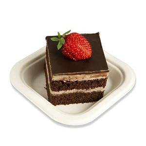 بشقاب یکبار مصرف مربع یک بسته 125 عددی