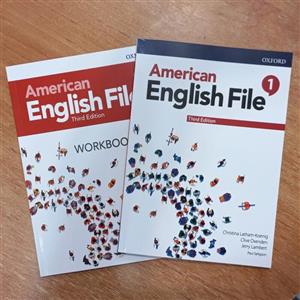 کتاب زبان امریکن انگلیش فایل American English File 1 ویرایش سوم سایز وزیری به همراه کتاب کار