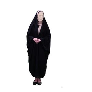 چادر مشکی پرنسس نگین دار ندا ابریشم درجه 1 ( و ضمانت شستشو)
