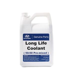 ضدیخ و ضدجوش هیوندای مدل long life coolant حجم 4000 میلی لیتر